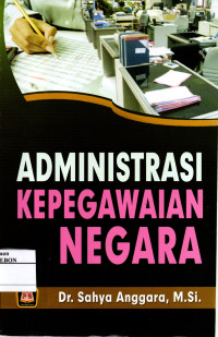 Image of Administrasi Kepegawaian Negara