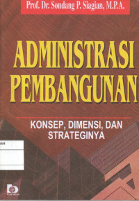Image of Administrasi Pembangunan
