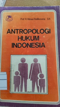Image of Antropologi Hukum Indonesia