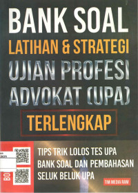 Image of Bank Soal Latihan & Strategi Ujian Profesi Advokat (UPA)