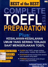 Image of Best Of The Best Complete Toefl Preparation