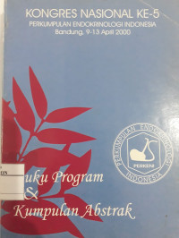Image of Buku Program dan Kumpulan Abstrak