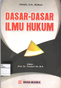 Image of Dasar-dasar Ilmu Hukum