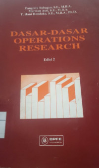 Image of Dasar-dasar Operations Research