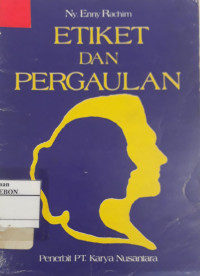 Image of Etiket dan Pergaulan