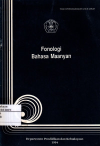 Image of Fonologi Bahasa Maanyan