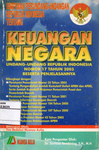 Image of Himpunan Perundang-undangan  RI tentang Keuangan Negara