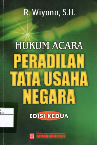 Image of Hukum Acara Peradilan Tata Usaha Negara