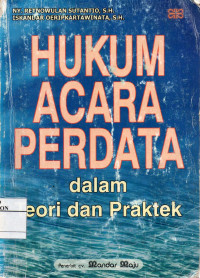 Image of Hukum Acara Perdata Dalam Teori Dan Praktek
