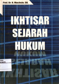 Image of Iktisar Sejarah Hukum