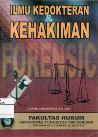 Image of Ilmu Kedokteran & Kehakiman