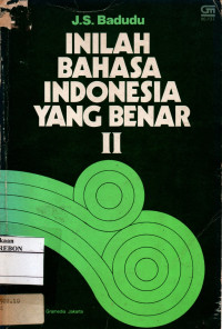 Image of Inilah Bahsa Indonesia Yang Benar II