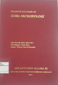 Image of Islam Untuk Disiplin Ilmu Antropologi