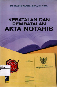 Image of Kebatalan dan Pembatalan Akta Notaris