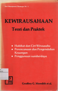 Image of Kewirausahaan Teori dan Praktek
