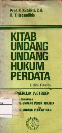 Image of kitab undang undang hukum perdata