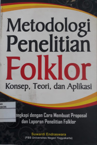 Image of Metode Penelitian Folklor
