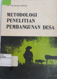 Image of Metodologi Penelitian Pembangunan Desa