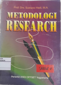 Image of Metodologi Research