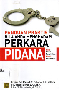 Image of Panduan Praktis Bila Anda Menghadapi Perkara Pidana