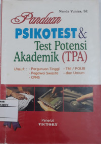 Image of Panduan Psikoites dan Tes Potensi Akademik TPA