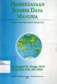 Image of Pemberdayaan Sumber Daya Manusia