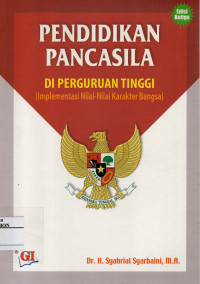 Image of Pendidikan Pancasila Di Perguruan Tinggi