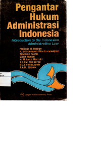 Image of Pengantar Hukum Admintrasi Indonesia