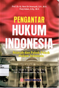 Image of Pengantar Hukum Indonesia