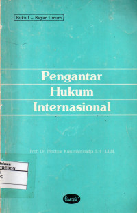 Image of Pengantar Hukum Internasional
