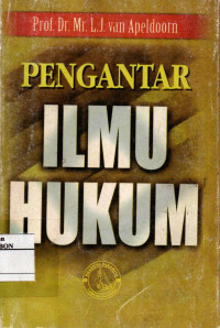 Image of Pengantar Ilmu Hukum