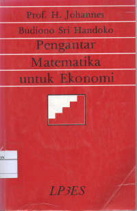 Image of Pengantar Matematika Untuk Ekonomi