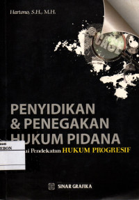 Image of Penyidikan dan Penegakan Hukum Pidana