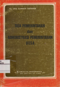 Image of Tata pemerintahan dan Administrasi Pemerintahan Desa