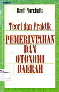 Image of Teori dan Praktik Pemerintahan dan Otonomi Daerah