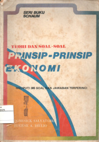 Image of Teori Dan Soal-Soal Prinsip - Prinsip Ekonomi