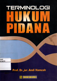 Image of Terminologi Hukum Pidana