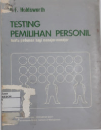 Image of Testing Pemilihan Personil