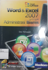 Image of Word & Excel 2007 Untuk Adminstrasi Bisnis